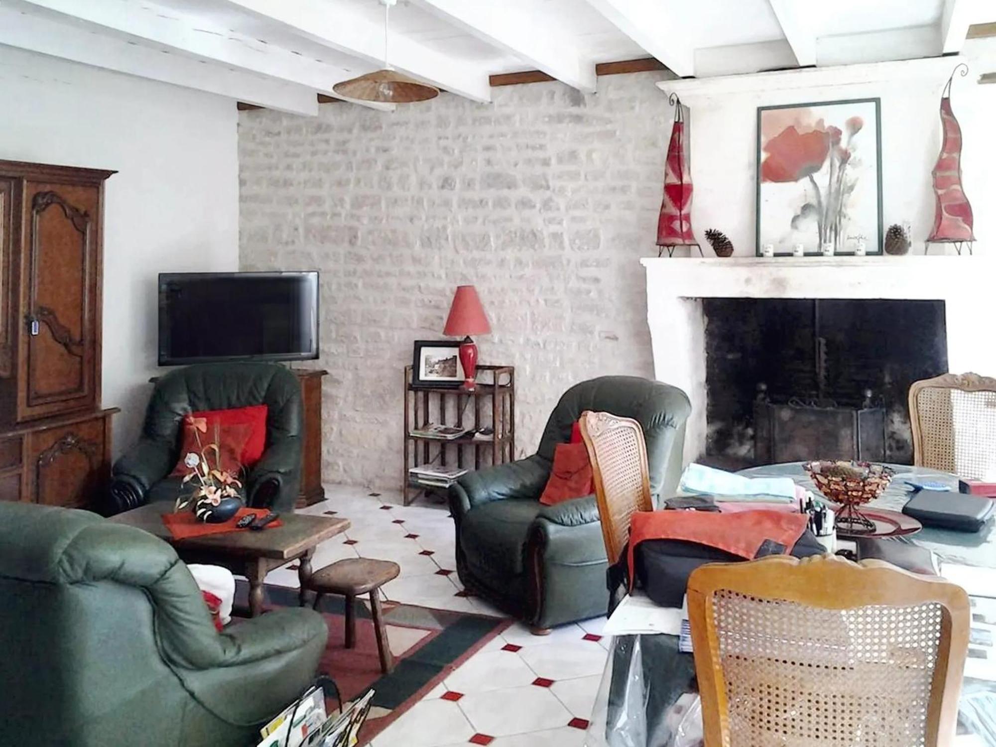 Maison Confortable Au Coeur De Fleurac Avec Grand Jardin Exterior photo